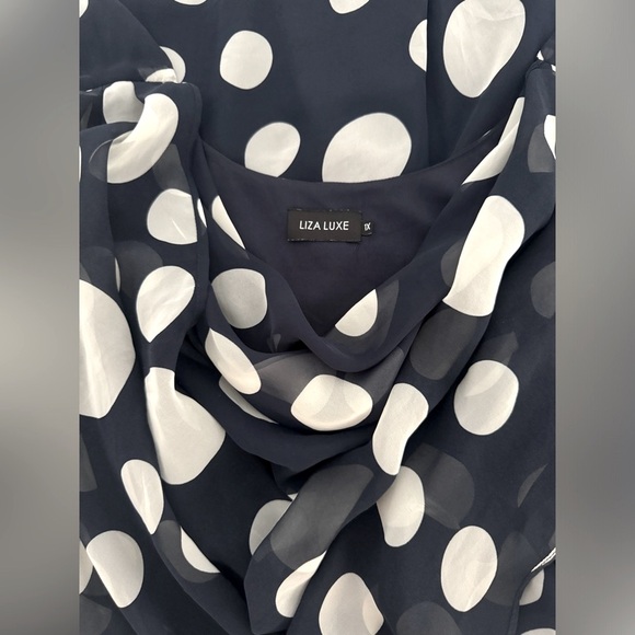 ModCloth Polka Dot A-Line Dress, Size 1X - EUC - Picture 10 of 12